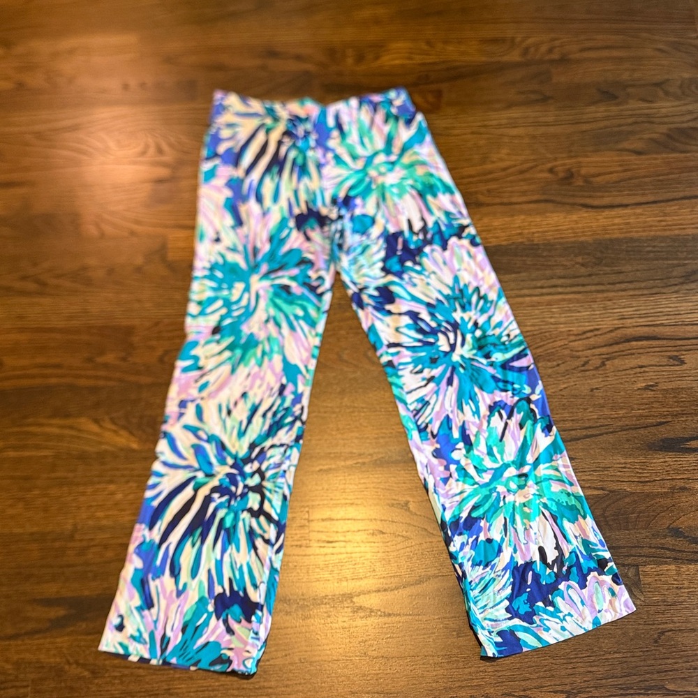 Lilly Pulitzer Georgia May palazzo pants med